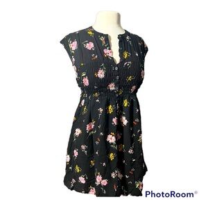 Black FLORAL Dress 🖤